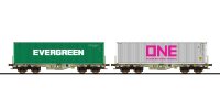 ESU 36611 - H0 - Containertragwagen, H0, Sgmmns, 37 80...
