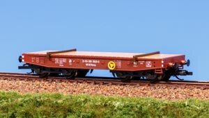 Schirmer 20233 - TT - Schwerlastwagen 4achsig braun Rlmmp