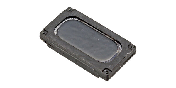 ESU 50342 - Lautsprecher 9mm x 16mm x 3.0mm, rechteckig, 6 Ohm, mit Schallkapsel, 0.5W