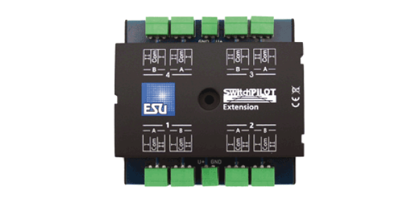 ESU 51801 - SwitchPilot Extension, 4xRelaisausgang, Erweiterung für SwitchPilot V1.0