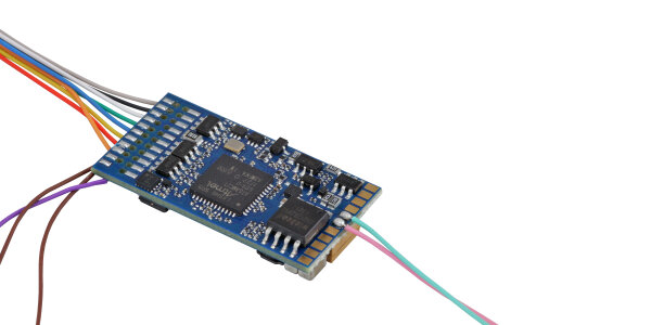 ESU 58210 - H0 - LokSound 5 Fx DCC/MM/SX/M4 "Leerdecoder", 8-pin NEM652, Retail, mit Lautsprecher 11x15mm, Spurweite: 0, H0