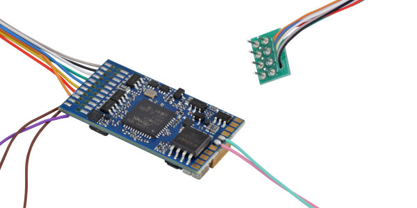 ESU 58410 - H0 - LokSound 5 DCC/MM/SX/M4 "Leerdecoder", 8-pin NEM652, Retail, mit Lautsprecher 11x15mm, Spurweite: 0, H0