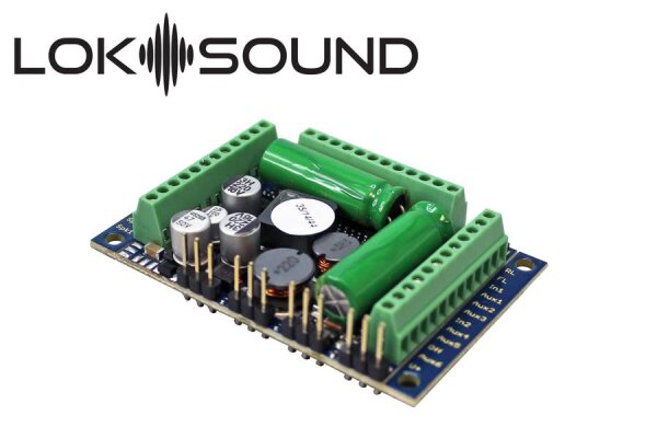 ESU 58513 - G - LokSound 5 XL DCC/MM/SX/M4 "Leerdecoder", Schraubklemmen, Retail, Spurweite G, I