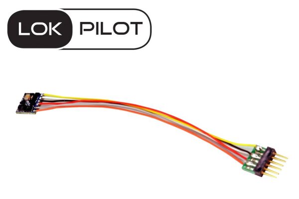ESU 59816 - TT/N - LokPilot 5 micro DCC/MM/SX, 6-pin NEM651, Retail, Spurweite N, TT