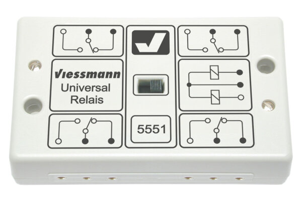 Viessmann 5551 - Universal Relais 1x4UM