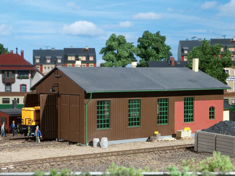 Auhagen 11332 - H0 - Lokschuppen zweiständig