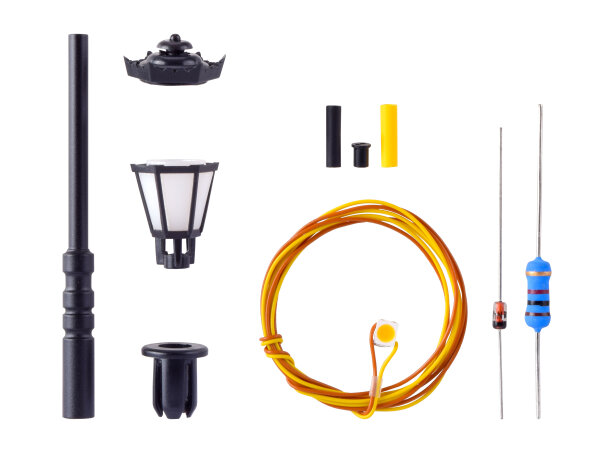 Viessmann 6720 - H0 Bausatz Parklaterne, LED