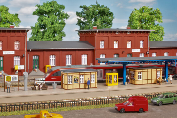 Auhagen 13343 - TT - Bahnhofsausstattung