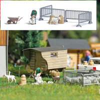 Busch 7933 - H0 - A-Set: Schafschur H0