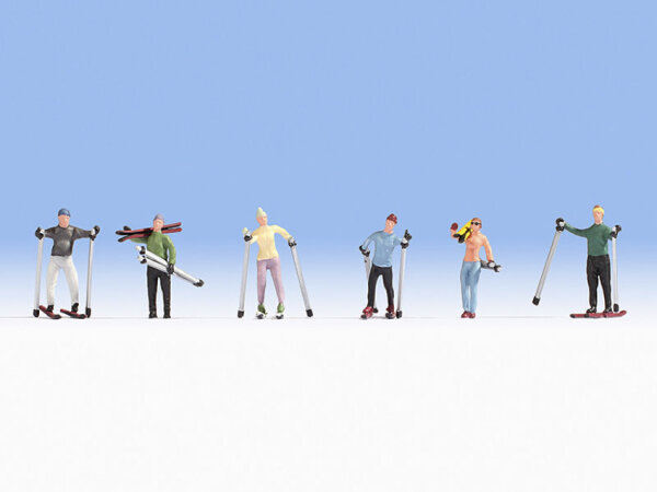 Noch 15827 - H0 - Skifahrer