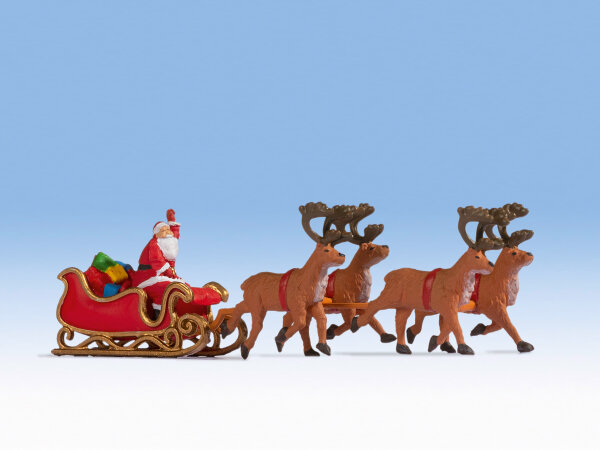 Noch 15924 - H0 - Weihnachtsmann mit Schlitten