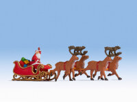 Noch 15924 - H0 - Weihnachtsmann mit Schlitten