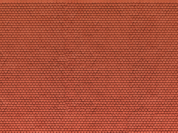 Noch 56690 - H0 - 3D-Kartonplatte  “Biberschwanz”