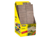 Noch 56964 - N - 3D-Kartonplatte “Bretterwand”