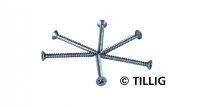Tillig 08976 - Mini-Holzschrauben Senkkopf mit...