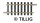 Tillig 83105 - TT - Gerades Gleis 43 mm