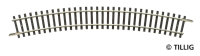 Tillig 83109 - TT - Gebogenes Gleis R 310 mm/30°