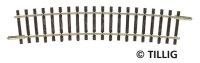 Tillig 83112 - TT - Gebogenes Gleis R 396 mm/15°