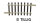 Tillig 83113 - TT - Gebogenes Gleis R 310mm/7,5°