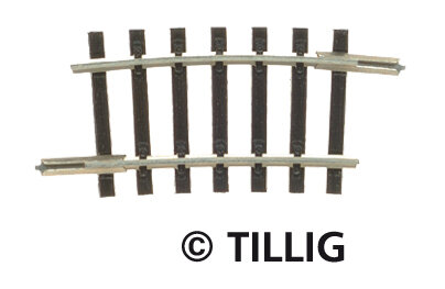 Tillig 83115 - TT - Gebogenes Gleis R 267mm/7,5°