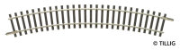 Tillig 83116 - TT - Gebogenes Gleis R 267 mm/30°