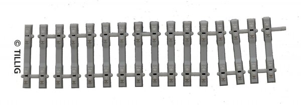 Tillig 85034 - H0 - Betonschwellenband,  Länge 110 mm