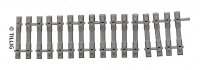 Tillig 85034 - H0 - Betonschwellenband,  Länge 110 mm