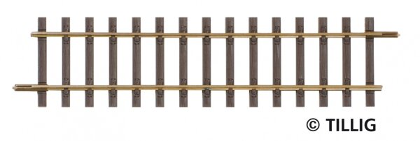 Tillig 85124 - H0 - Gerades Gleis, Länge 114 mm