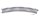 Tillig 85141 - H0 - Gebogenes Gleis