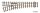 Tillig 85632 - H0m - Weiche links, Länge 155 mm