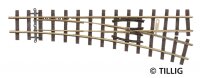Tillig 85637 - H0 - Weiche rechts, Länge 128 mm