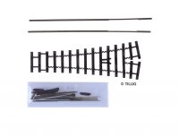 Tillig 85641 - H0 - Bausatz Weiche, Länge 128 mm