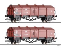 Tillig 502700 - TT - Güterwagen-Set, DR, Ep. III,...