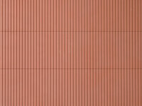 Auhagen 52232 - H0/TT - Dekorplatten Trapezblech rot