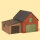 Auhagen 11408 - H0 - Lagerschuppen mit Garage